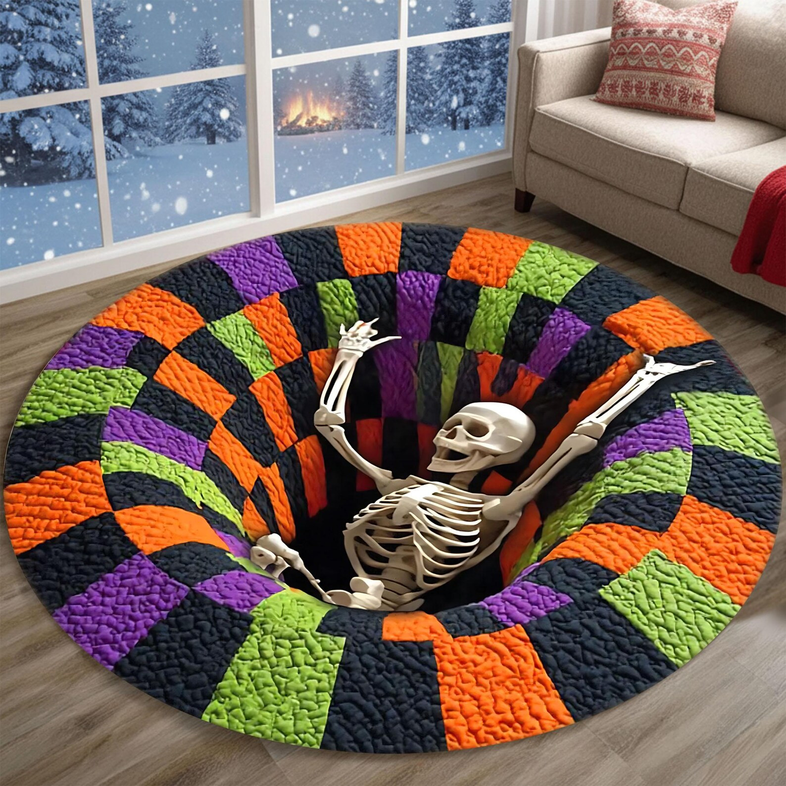 Halloween Ghost Lights - Spooky Ghost String Lights for Mantel Shelf Wall Porch Party and Seasonal Home Decor Display Styling, Halloween Front Door Decor | Home Sweet Spooky Home | Halloween Wreath | Halloween Sign | Halloween Decor | Halloween Door Hanger | Wreath, Halloween Pillow - Trick or Treat Embroidered Decorative Cushion, Knit pumpkin garland for mantel 6' garland, fall bookshelf, little pumpkin baby birthday decor, autumn decor garlands, cozy gifts, Stained Glass Pumpkin Figurine: Halloween Suncatcher Decor,Neutral Halloween Blanket Bat Boho Halloween Decor Bat Woven Blanket Floral Halloween Throw Blanket Fall Home Decor,Skeleton Family Sofa Cover, Halloween Couch Protector, Gothic Home Decor Gift,Halloween Skeleton 3D Printed Quilt Rug, Skeleton Welcome Mat, Indoor Halloween Decor, Fall Home Decoration, Spooky Season Gift 

 #LTKSeasonal #LTKHome #LTKSaleAlert