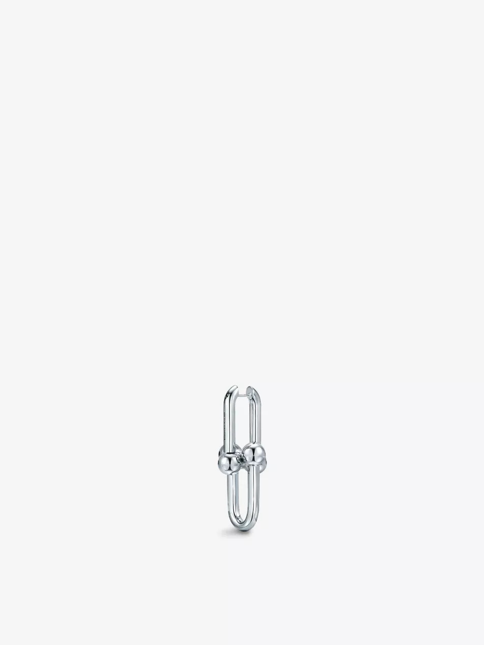 Tiffany HardWear Link sterling silver earrings | Selfridges