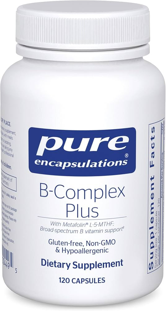 Pure Encapsulations B-Complex Plus - B Vitamins Supplement to Support Neurological Health, Cardio... | Amazon (US)