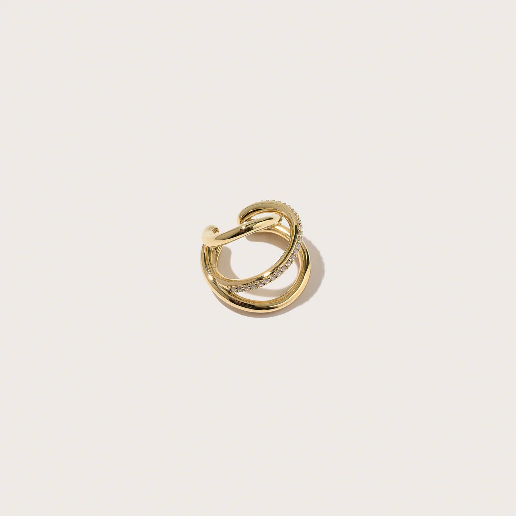 Pavé Spiralis Ear Cuff | Otiumberg