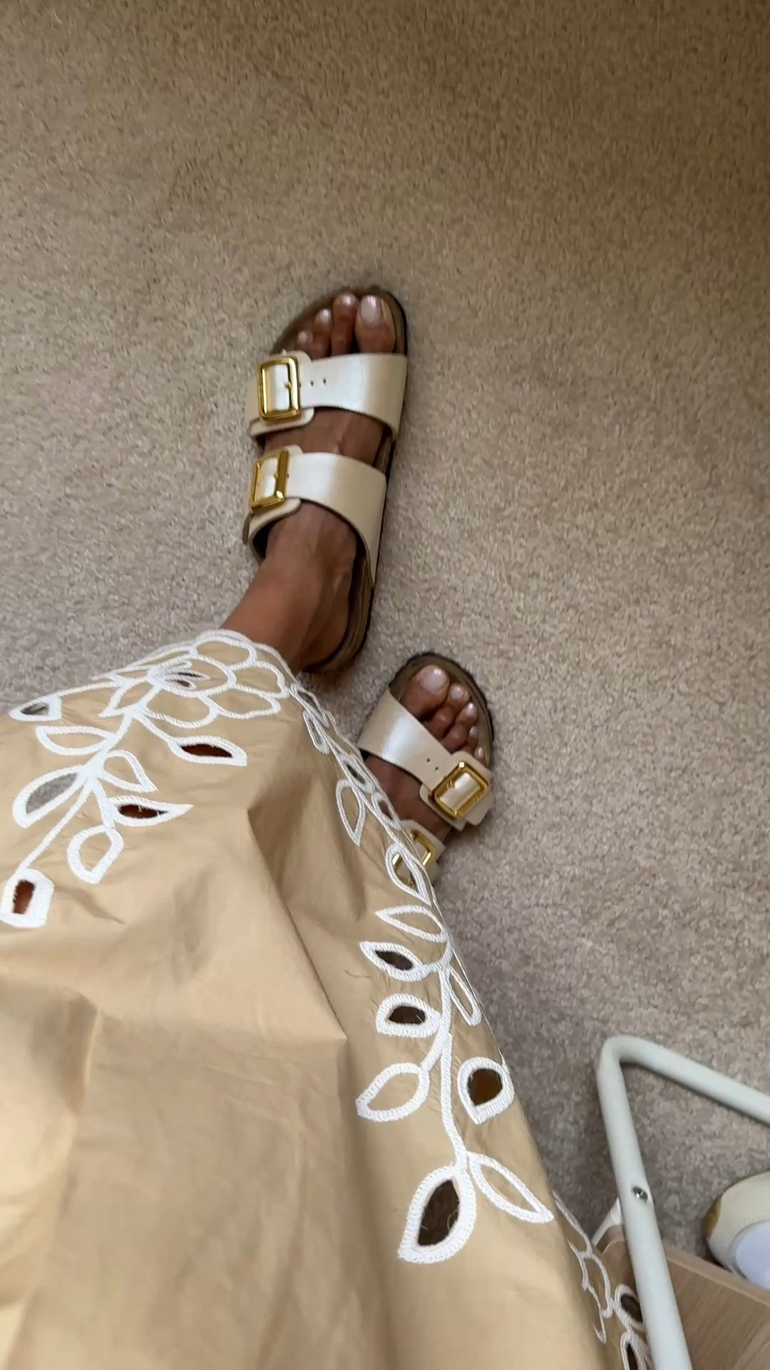 Spring fashion. 
Spring Social & Vacation Set. 
-I like a set as an alternative to a dress for the versatility of wearing the pieces separately with other items in your closet. 
I would wear this top (size down) with jeans, shorts, and wide leg pants. This skirt (size down) would work easily with a simple cotton tank top or fitted tee. 
- This exact set has been a popular one. All cotton, lightweight poplin material. I am also linking a similar style in a blue colorway, plus other new sets that I like as well. Currently 40% off  
- Pieces come in regular and petite sizing. I am wearing the regular here in the skirt, but would be able to wear the petite option for a true midi skirt look. 
- Slide sandals true to size. 
- Straw bag  


#LTKOver40 #LTKTravel #LTKSaleAlert