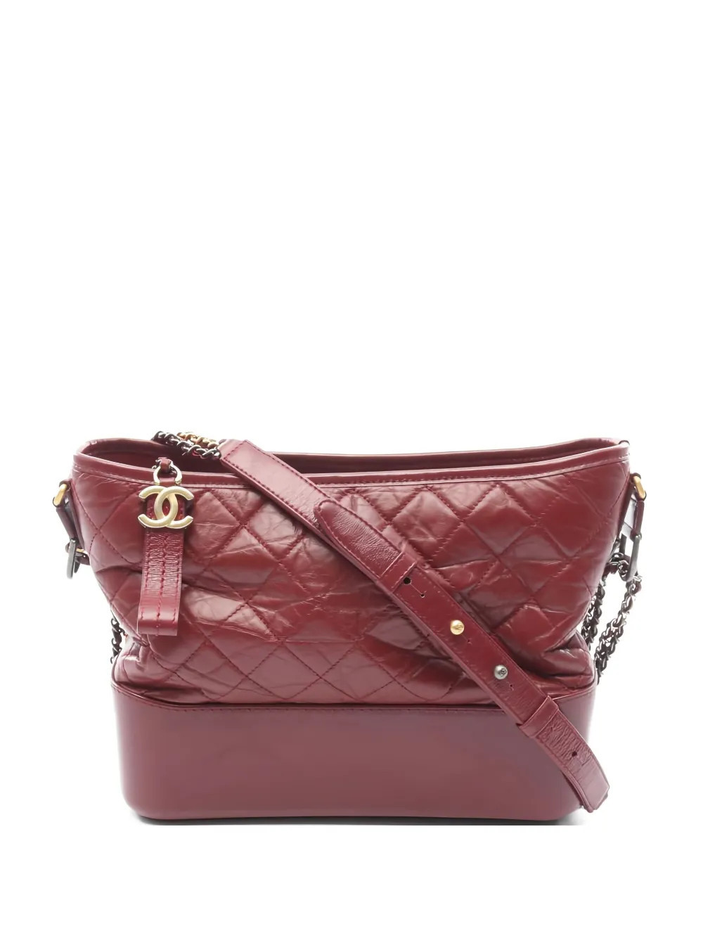 CHANEL Pre-Owned large Gabriel shoulder bag - Red | Farfetch Global