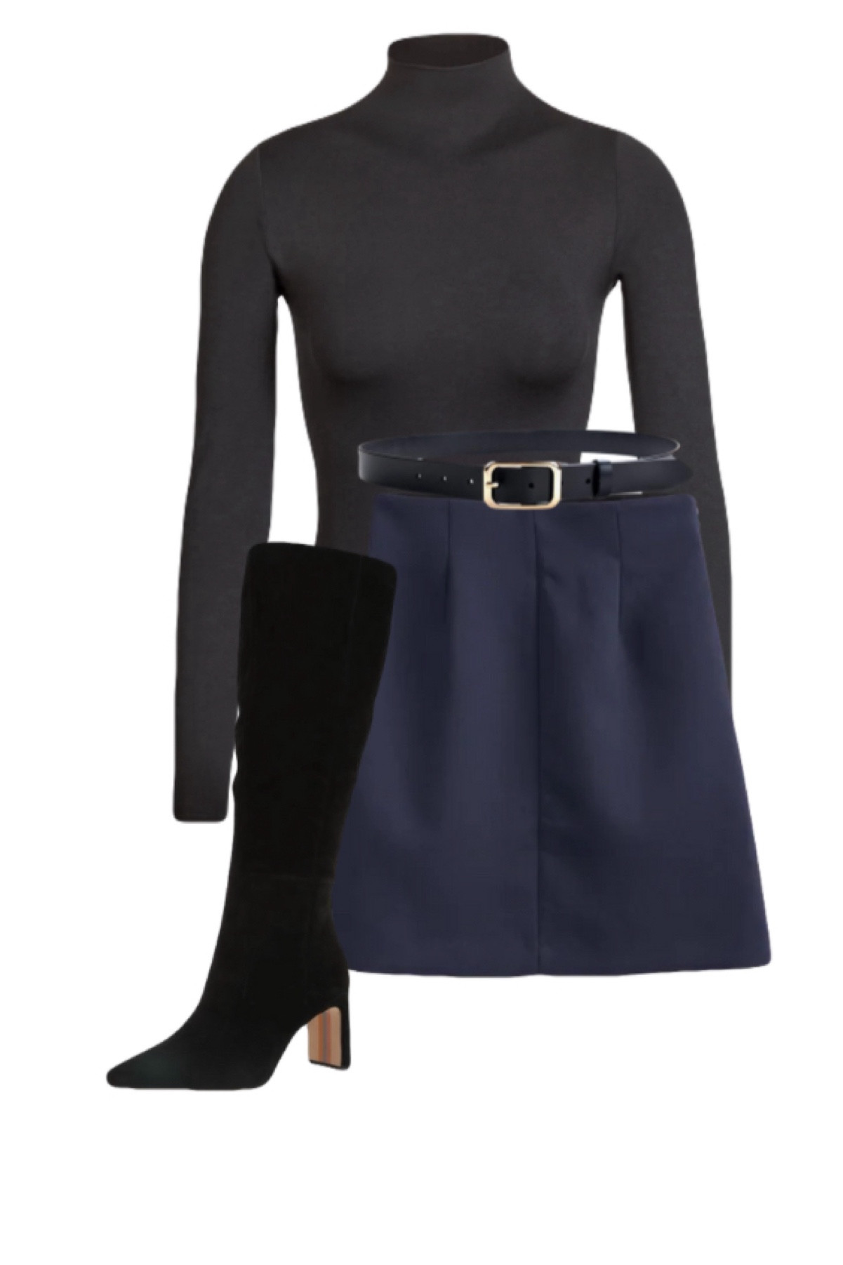 #nightout
#nightoutfit
#skirt
#belt
#skims
#bodysuit
#boots
#amazon
#tights