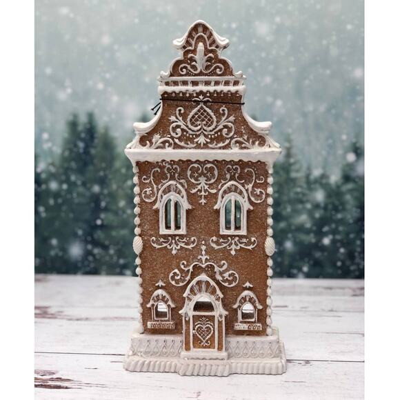 Cupcakes & Cashmere Victorian Flat Gingerbread House Large 14” Christmas Holdiay | Poshmark
