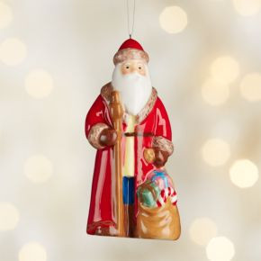 Around the World Spain Santa Ornament | Crate & Barrel