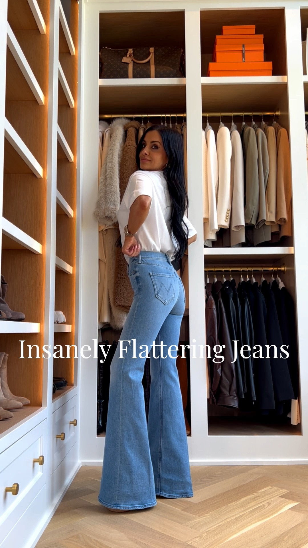 The most flattering jeans that cinch your waist and create a flattering silhouette. I’m wearing the mother doozy flared jeans with a white tee and Zara white jacket.

Weekly best seller on #miamiamine

#LTKOver40 #LTKmomlife #LTKootd