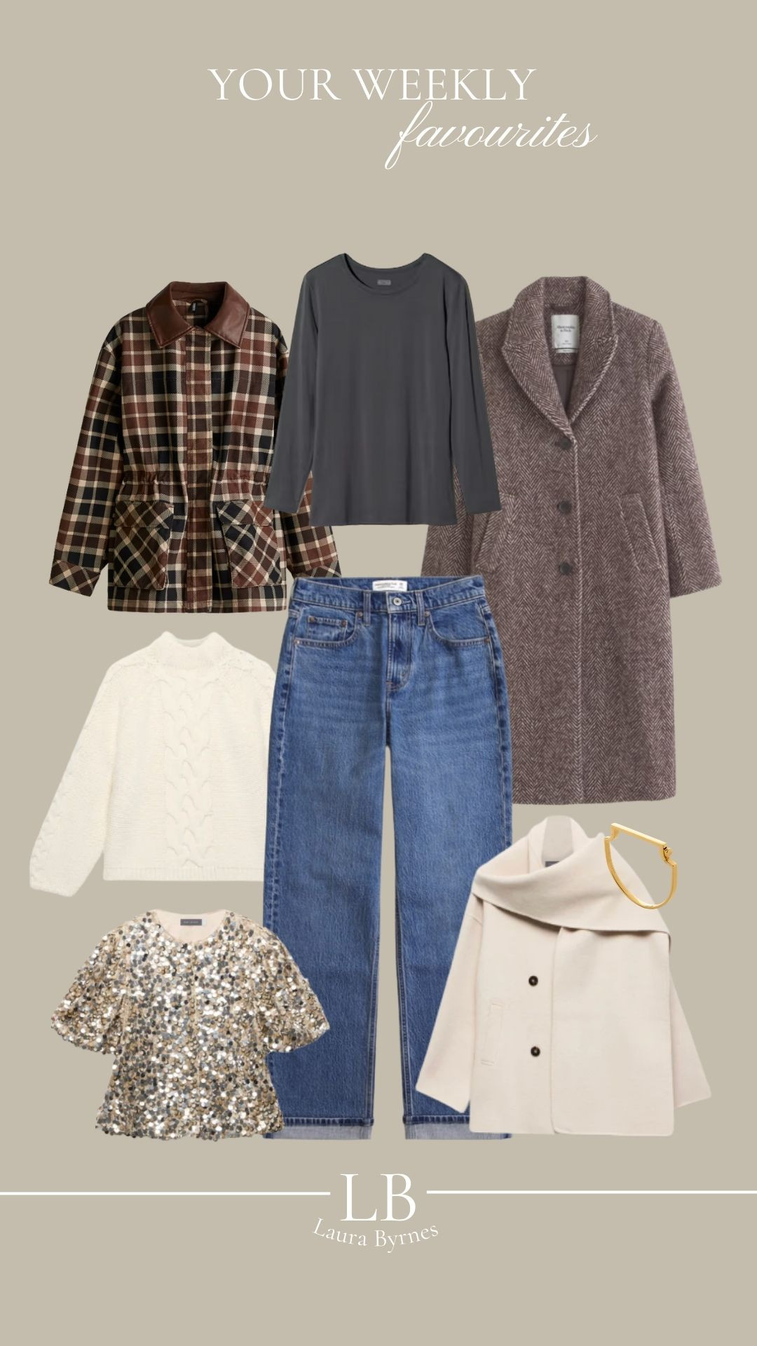 Your Weekly Favourites! ✨

Winter Style, Winter Fashion, Knitwear, Jeans, Wardrobe Staples, Sequin Top, Wool Scarf Jacket, Wool Coat, Check Jacket, Uniqlo Thermal wear 

#LTKuk #LTKwinter #LTKautumn
