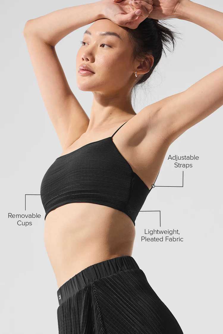 Micro Plisse Game On Bra | Alo Yoga (US)