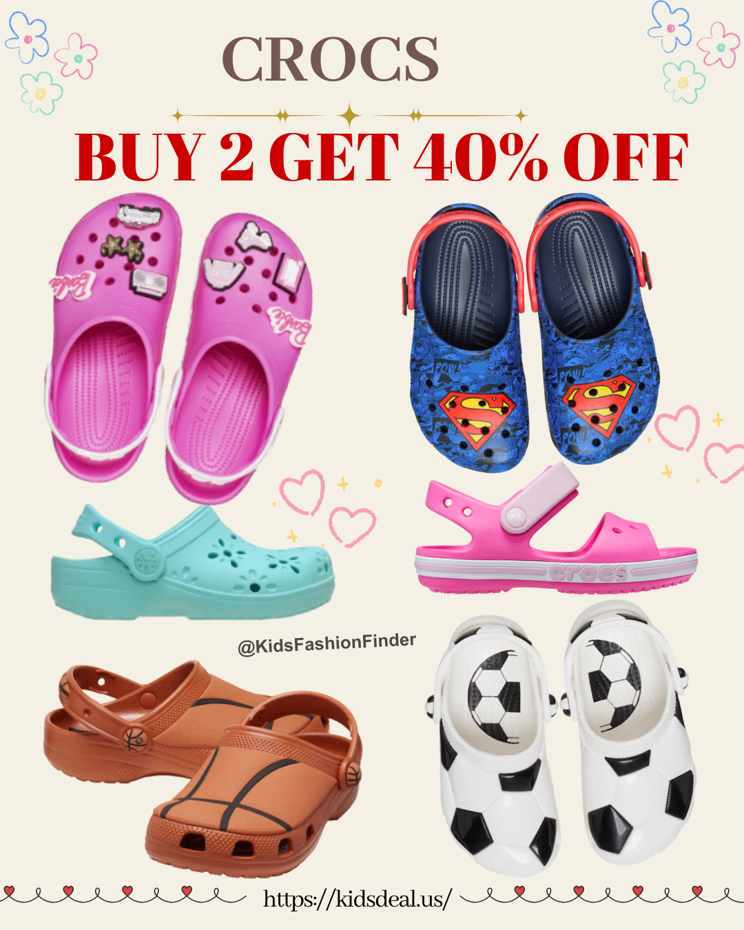 🚨CROCS SALE ALERT!👟💥

Mix & match ANY 2 pairs and get an extra 40% OFF — that’s up to 60% OFF total!!😱

Styles for adults & kids, and yep… tons of picks under $20🔥


Run, don’t walk 🏃‍♀️💨 these will sell out fast!


#CROCS #SaleFinds #TargetDeals #FamilyStyle #BudgetFriendly #ShoesOnSale #DealAlert #ComfyStyle 

 

#LTKShoeCrush #LTKKids #LTKFamily