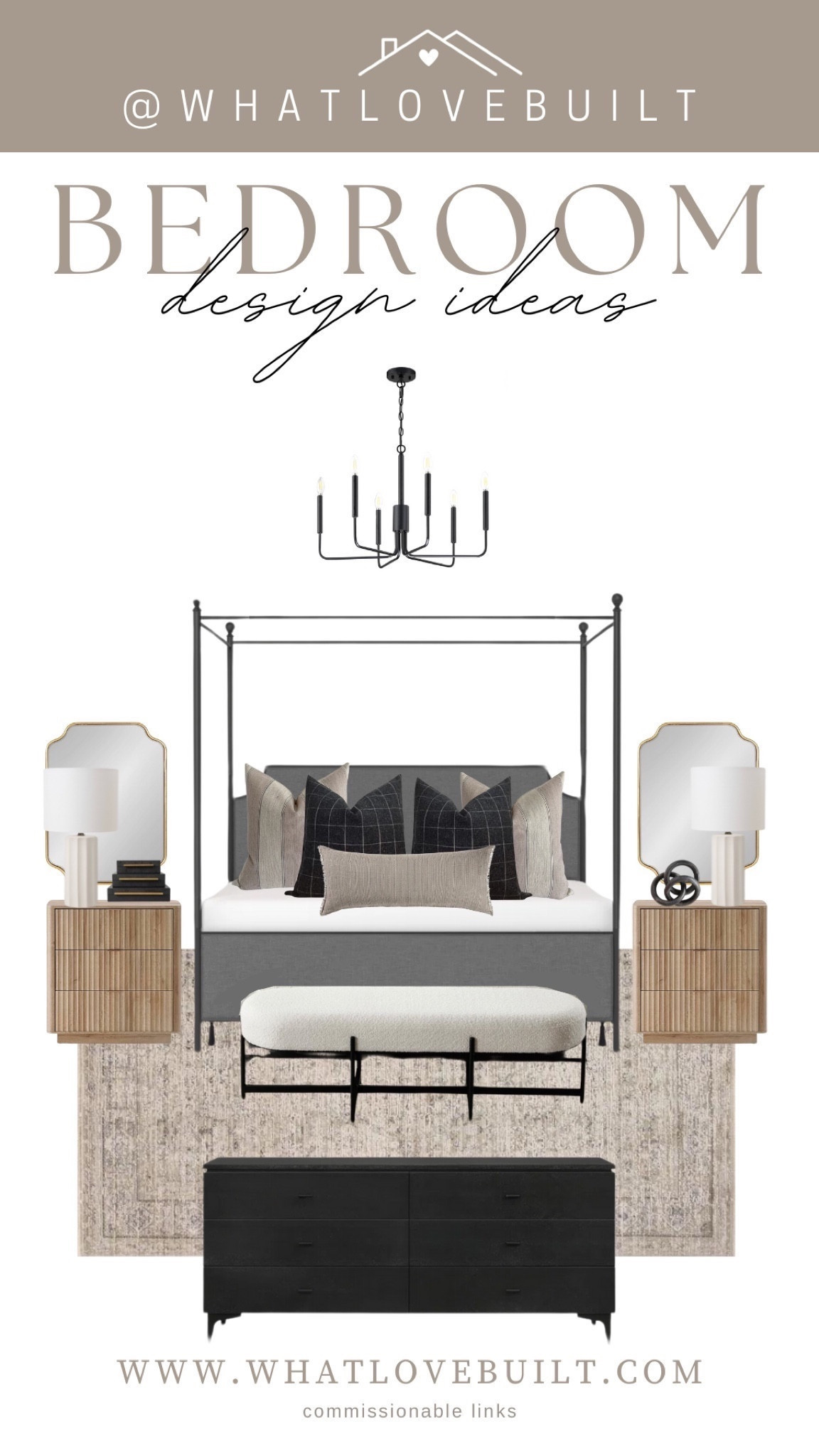 Bedroom Design Ideas 

#home #bedroom #bed #nightstand #endtable #lamp #furniture #decor #primarybedroom #pillow #bedding #designidea #modern #modernhome

#LTKfindsunder100 #LTKstyletip #LTKhome