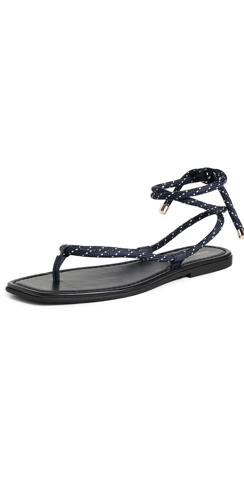 Veronica Beard Carmina Cord Sandals Eclipse/Coconut 11 | Shopbop