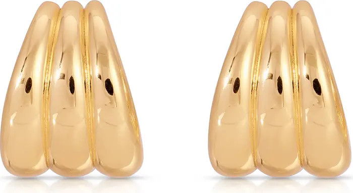 Rooted Vines Medium Hoop Earrings | Nordstrom