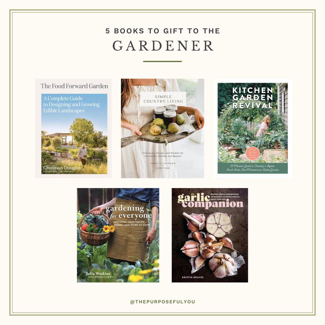 5 Books to Gift to the Gardener this holiday season (or anytime)!

🇺🇸 American links are EXACT PRODUCTS.

🇨🇦 Canadian links are SIMILAR PRODUCTS. 

 #LTKsale #LTKstyletip #LTKgiftguide