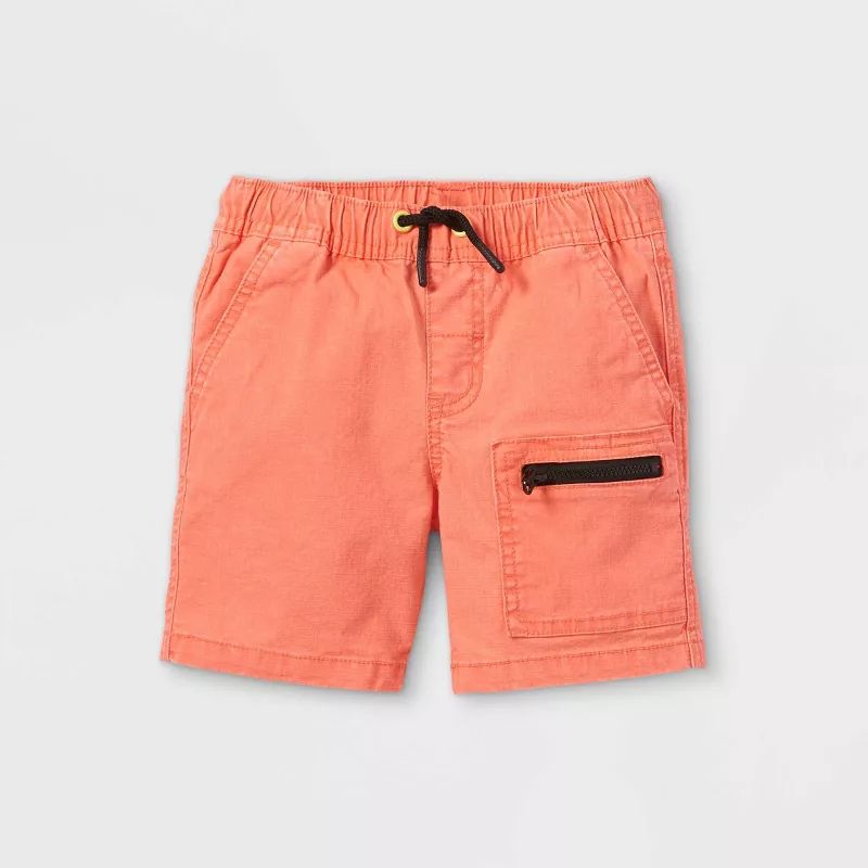 Toddler Boys' Pigment Dye Utility Pull-On Shorts - Cat & Jack™ | Target