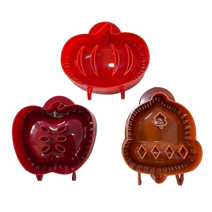 3 Pieces Pocket Pie Molds Apples-Pumpkins And Acorn-Shape Pie Maker Pie Pie Mold Baking Lover | Amazon (US)