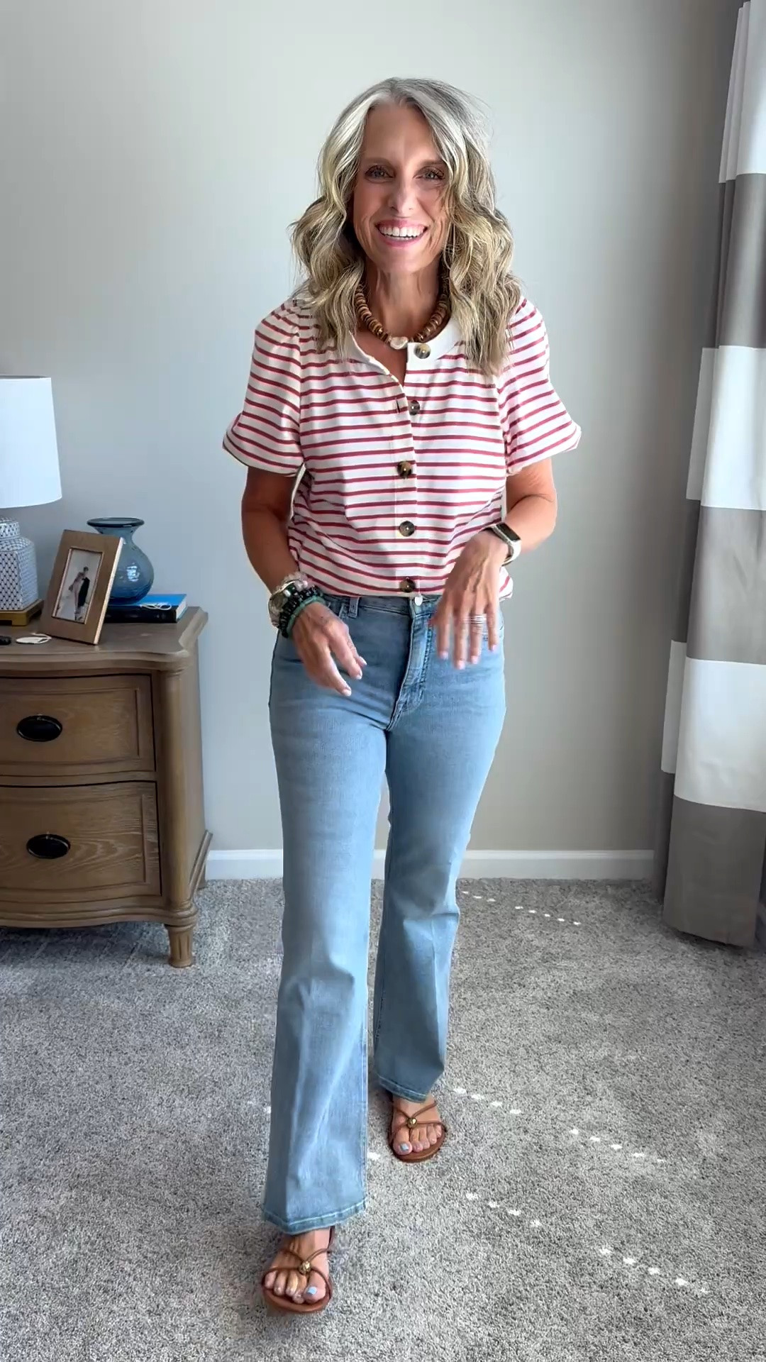 I’ve been loving this adorable @Boden (US) top and new jeans from @MERSEA   Wearing XS top and 27 jeans

#LTKootd #LTKgrwm #LTKOver40