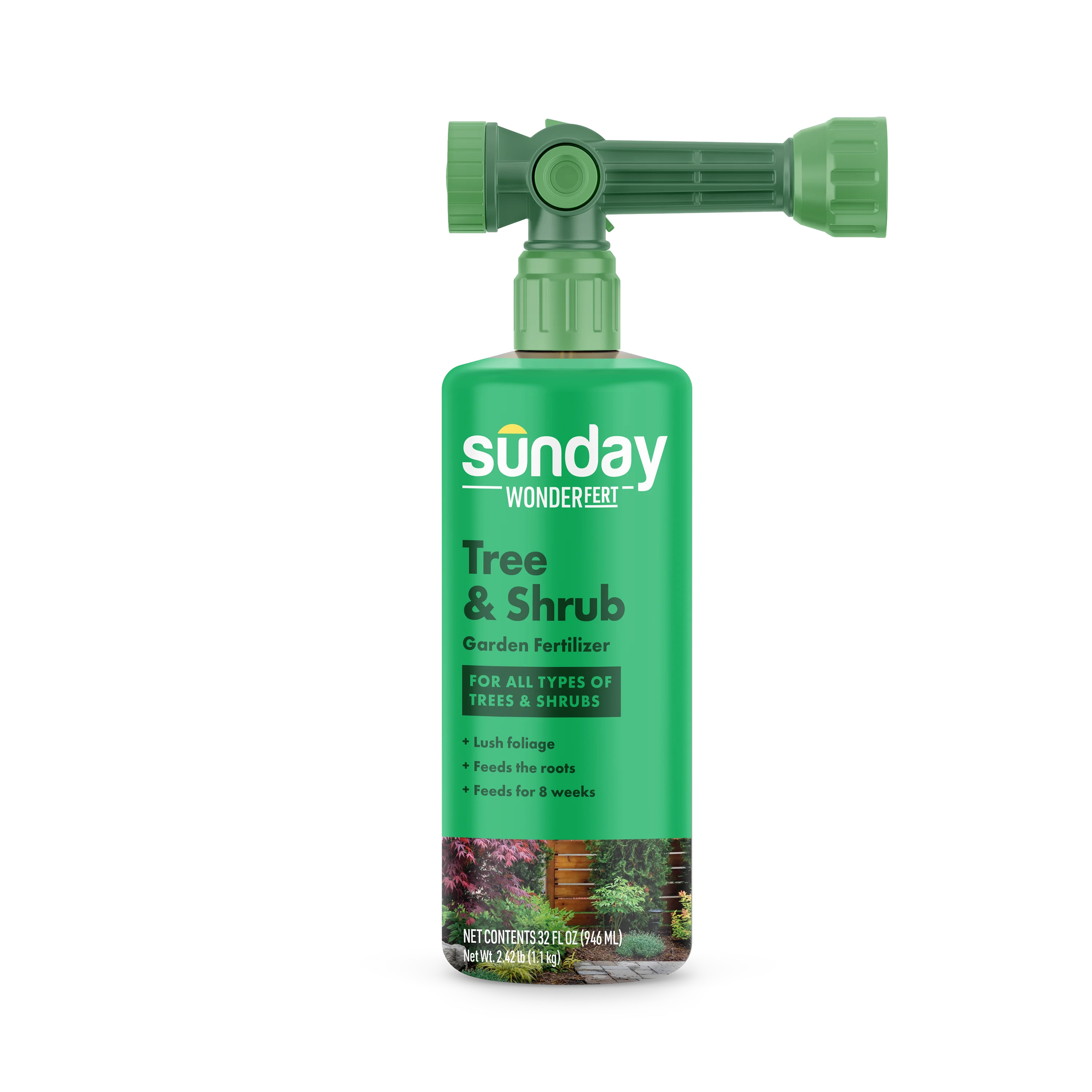 Sunday WonderFert Tree & Shrub Garden Fertilizer - 500 Sq. ft. (32 oz.) | Walmart (US)