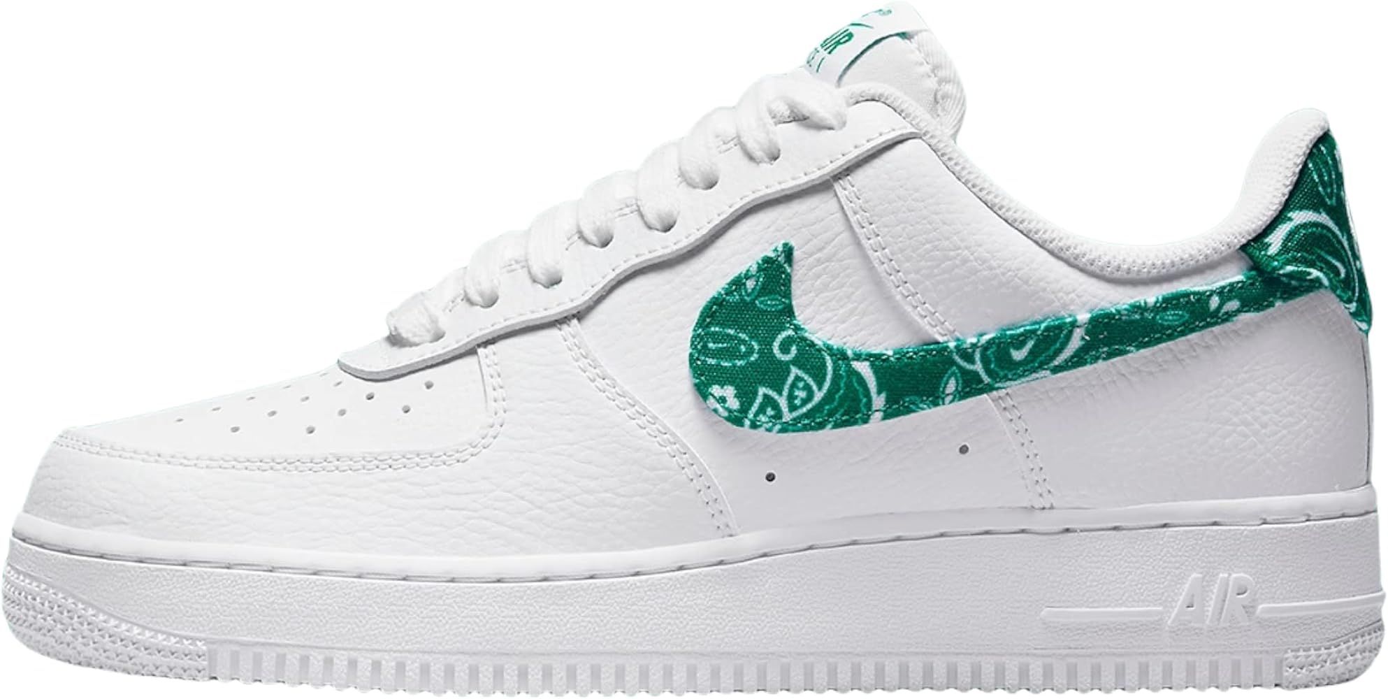 Nike Women Air Force 1 Low '07 Green Paisley DH4406-102 | Amazon (US)