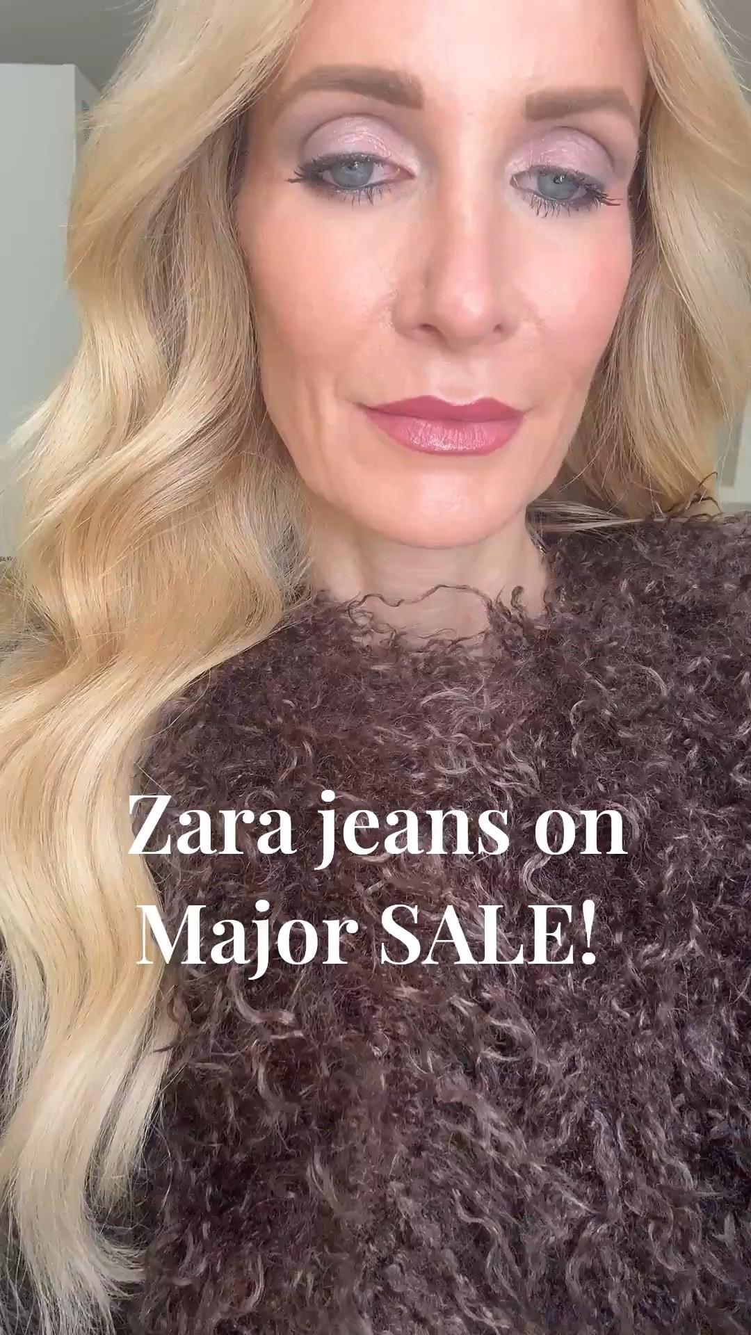 These Zara gray jeans are on major sale right now — under $30 and such a steal 🙌🏼 They seriously look and feel like designer denim. I paired them with this chocolate brown cropped faux fur jacket — such a statement piece and SO chic. This outfit is perfect for a girls’ night out or date night 🤍 For sizing: • Jacket: XS • Denim: Size 25 Trust me, gray denim is one of those pieces you’ll reach for way more than you think. Linked while it’s still in stock ✨ 

 

#LTKootd #LTKOver40 #LTKSaleAlert