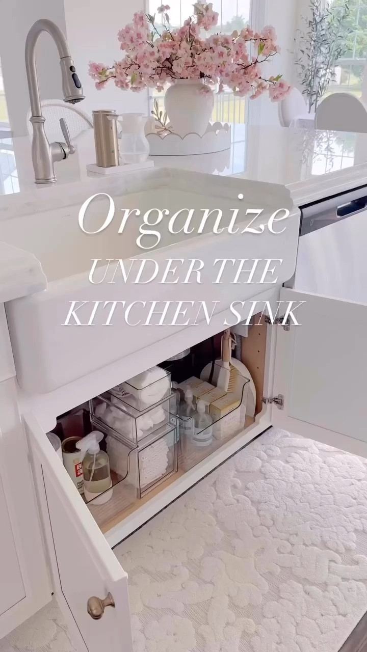 Amazon home organization 🤍 kitchen sink organizers!

#LTKWatchNow #LTKSaleAlert #LTKHome