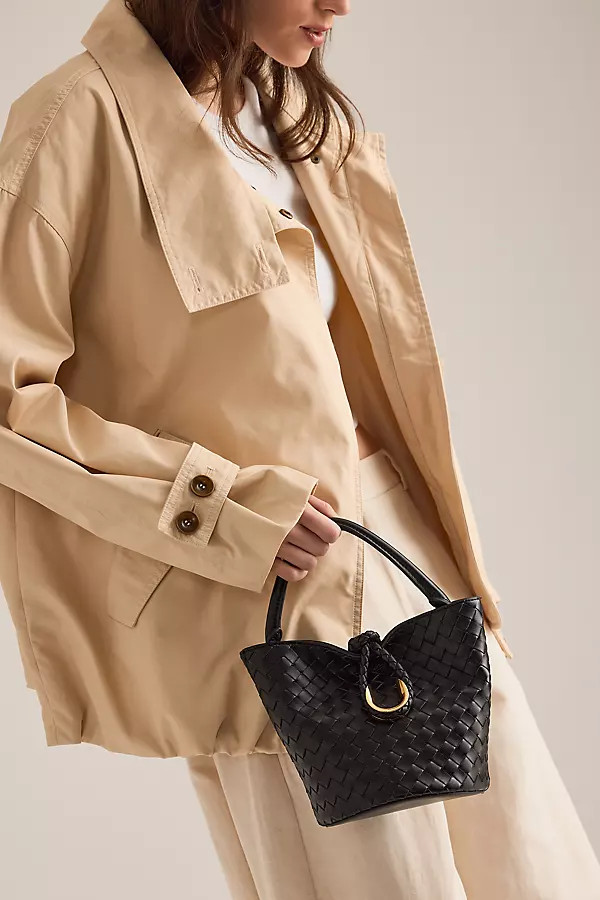 Woven Mini Buckle Bag | Anthropologie (UK)