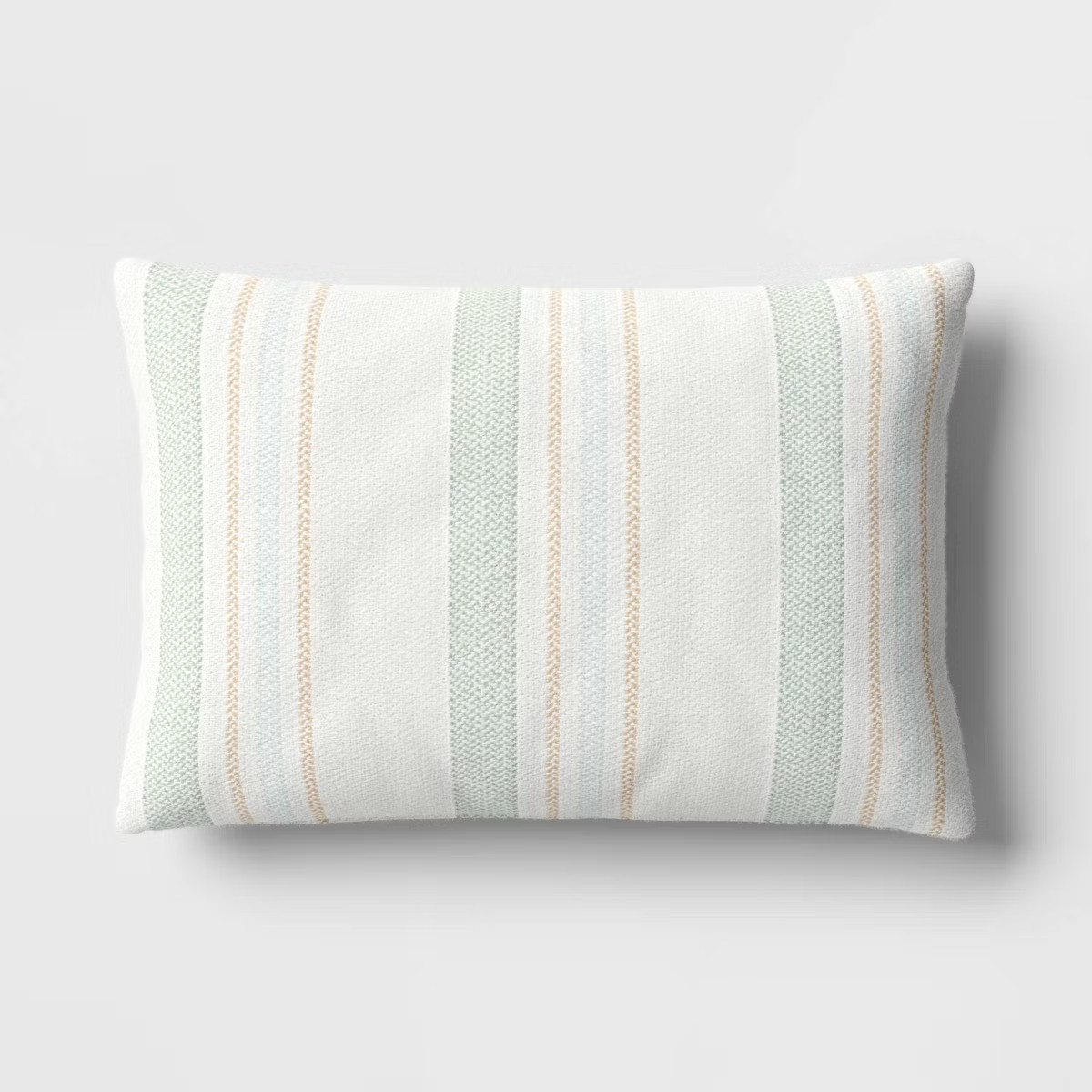Textured Yarn Dyed Cotton Lumbar Throw Pillow - Room Essentials™ | Target
