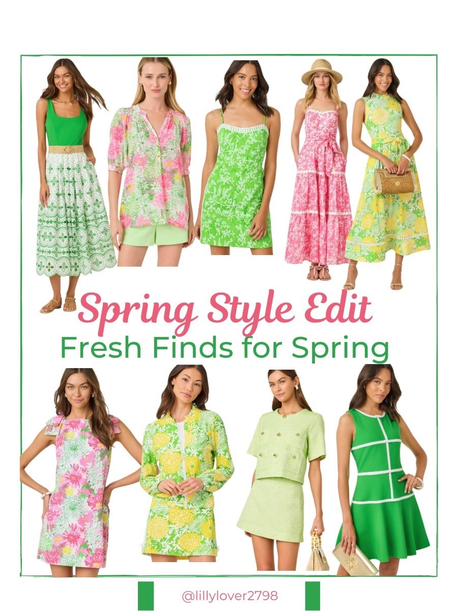 Spring Outfits 2026 

Spring is HERE and these new arrivals are so good 🌸💚

Loving all the fresh pink & green prints this season—so many easy, throw-on-and-go pieces that feel polished without trying too hard.

✨ Bonus: gift with purchase happening now!
– Spend $250 → cosmetic pouch
– Spend $500 → terry robe

I’m sharing a few of my favorites + will be styling a couple of these for you!

spring outfits
spring style 
vacation outfits women
spring dresses
Lilly style outfits
classic feminine style
gift with purchase fashion
resort wear outfits
wedding guest outfit 
women over 40 fashion

#springstyle #springoutfits #pinkandgreen #preppystyle #springfashion
#resortwear #vacationstyle #classicstyle #femininefashion
#ltkstyle #ltkfashion #ltkfinds
#womenover40style #over40fashion #elevatedstyle
#springdress #outfitinspo #lillypulitzer 

#LTKWedding #LTKMothersDay #LTKSeasonal