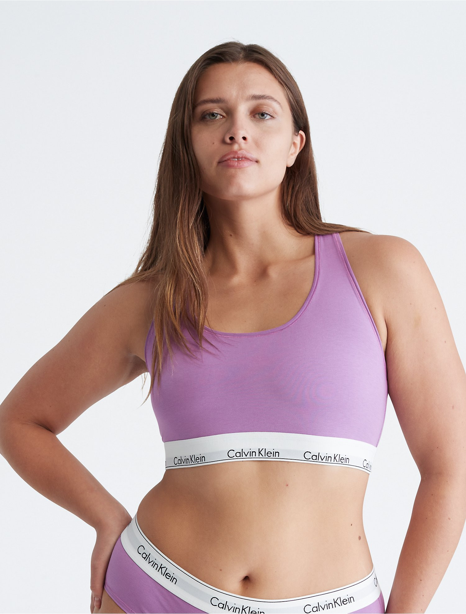 Modern Cotton Plus Unlined Bralette | Calvin Klein | Calvin Klein (US)