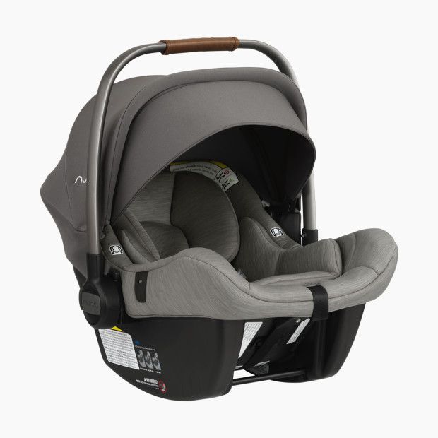 Nuna Pipa lite Infant Car Seat & Base in Granite Size 22.5"" x 17.5"" x 27.3 | Babylist