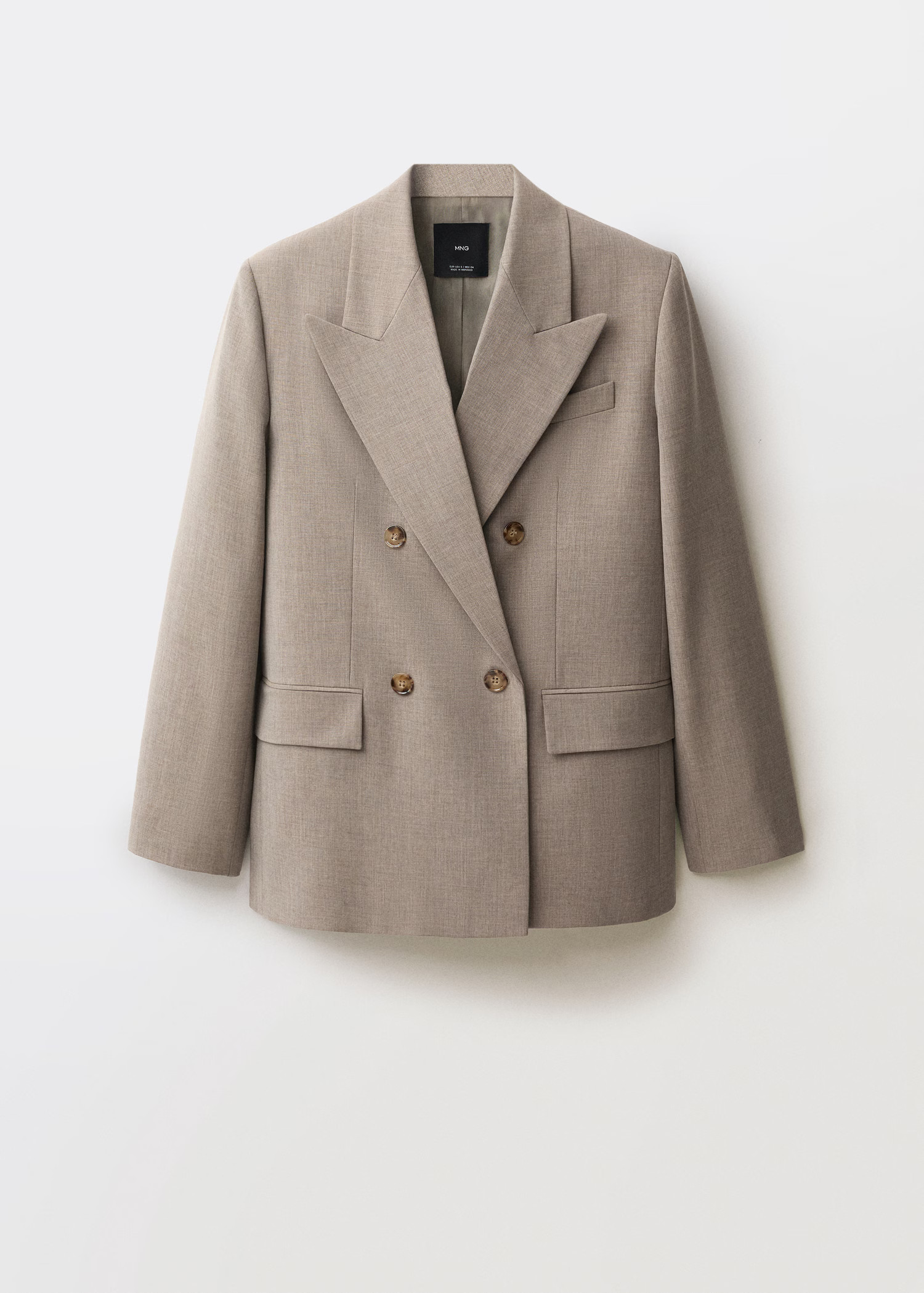 Wool-blend suit jacket - Women | MANGO United Kingdom | MANGO (UK)