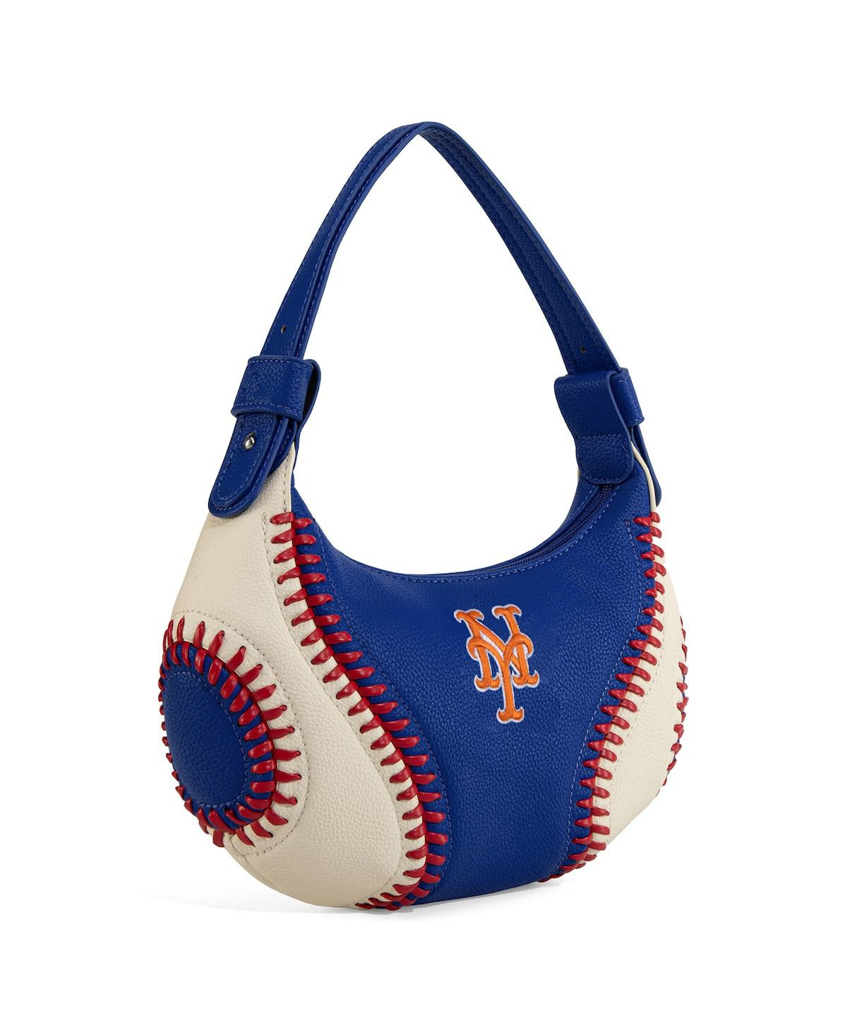 Montana West New York Mets Blue Shoulder Hobo Bag - Blue | Macy's