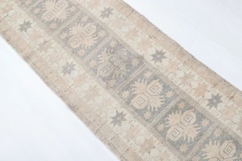 Anatolian Runner, Oushak Runner Rug, Turkish Runner Rug,Vintage Runner 2x9,2x9 Runner Rug, Antiqu... | Etsy (US)