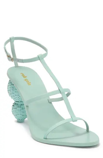 CULT GAIA | Eden Basket Heel T-Strap Sandal | Nordstrom Rack | Nordstrom Rack