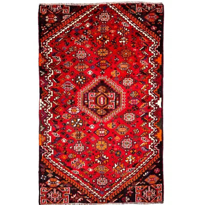 Breighden One-of-a-Kind 4'1" x 7'1" 1970s Area Rug in Red/Black | Wayfair North America