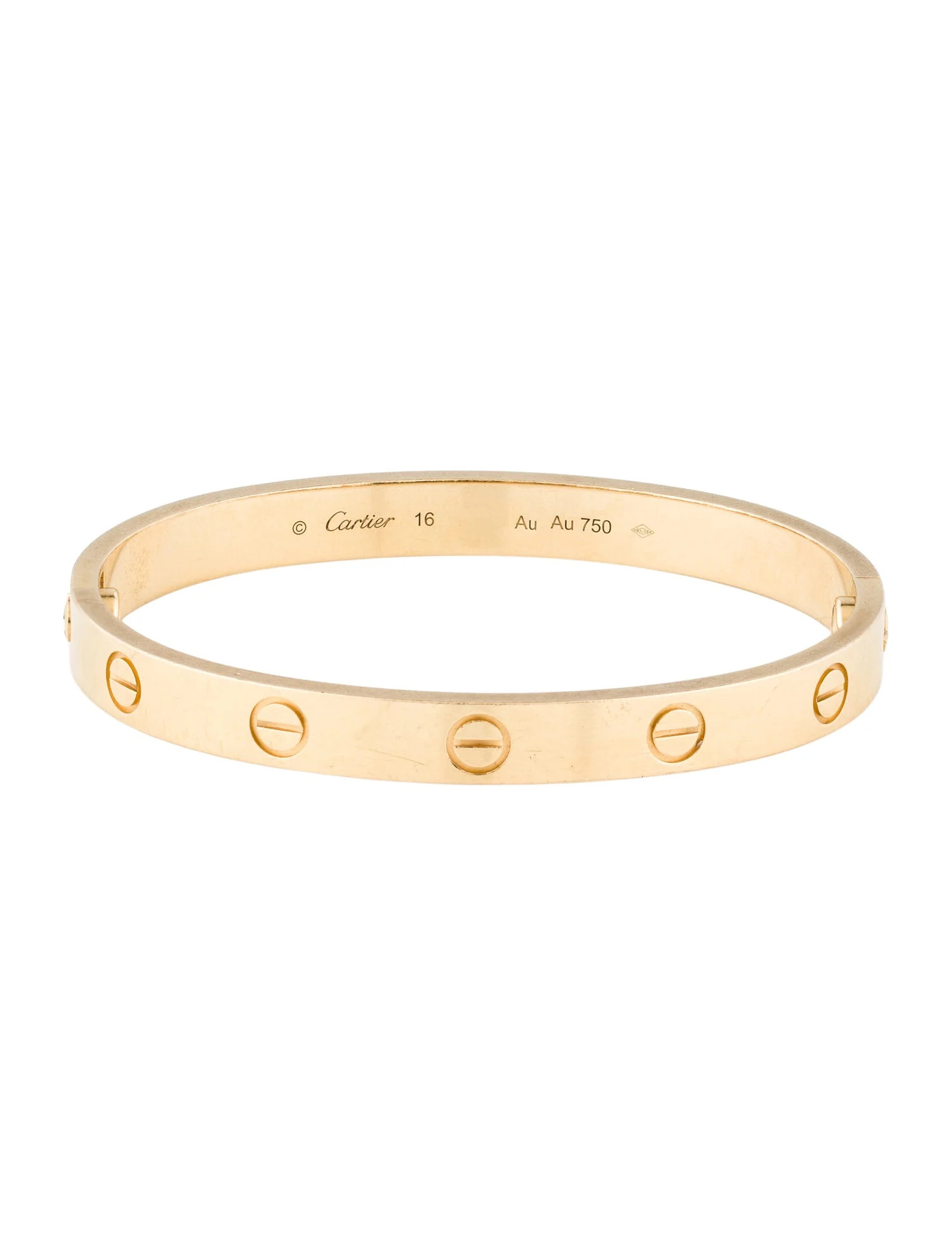 Cartier Classic LOVE Bracelet - Bangle, Bracelets - CRT145988 | The RealReal | The RealReal