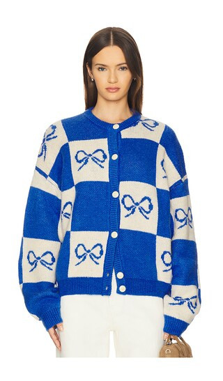 Lisa Says Gah Lauda Cardigan in Blue. - size M/L | Revolve Clothing (Global)