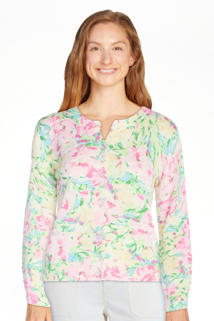 Free Assembly Women's Classic Cardigan Sweater with Long Sleeves, Lightweight, Sizes XS-4X | Walmart (US)