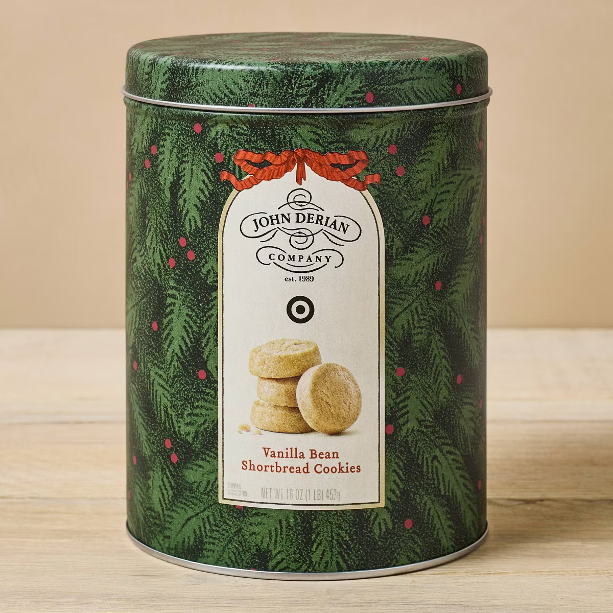 Vanilla Bean Shortbread Christmas Cookies - 16oz -  John Derian for Target | Target