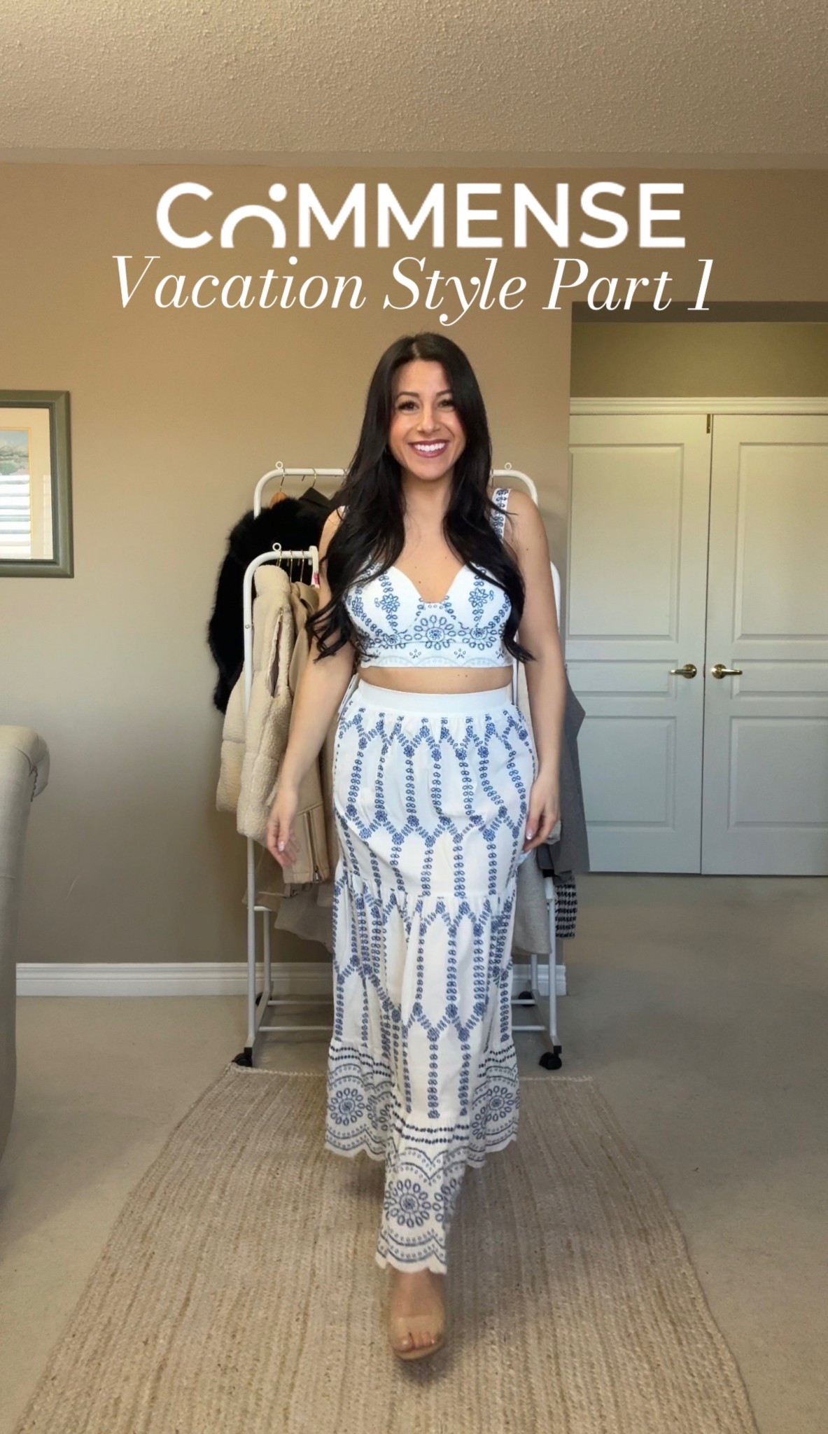 Part 1 of my vacation outfits! 
Use code claudiaaguzzo_12 to save! Wearing size XS in both pieces 💙

#LTKspring #LTKpetite #LTKstyletip