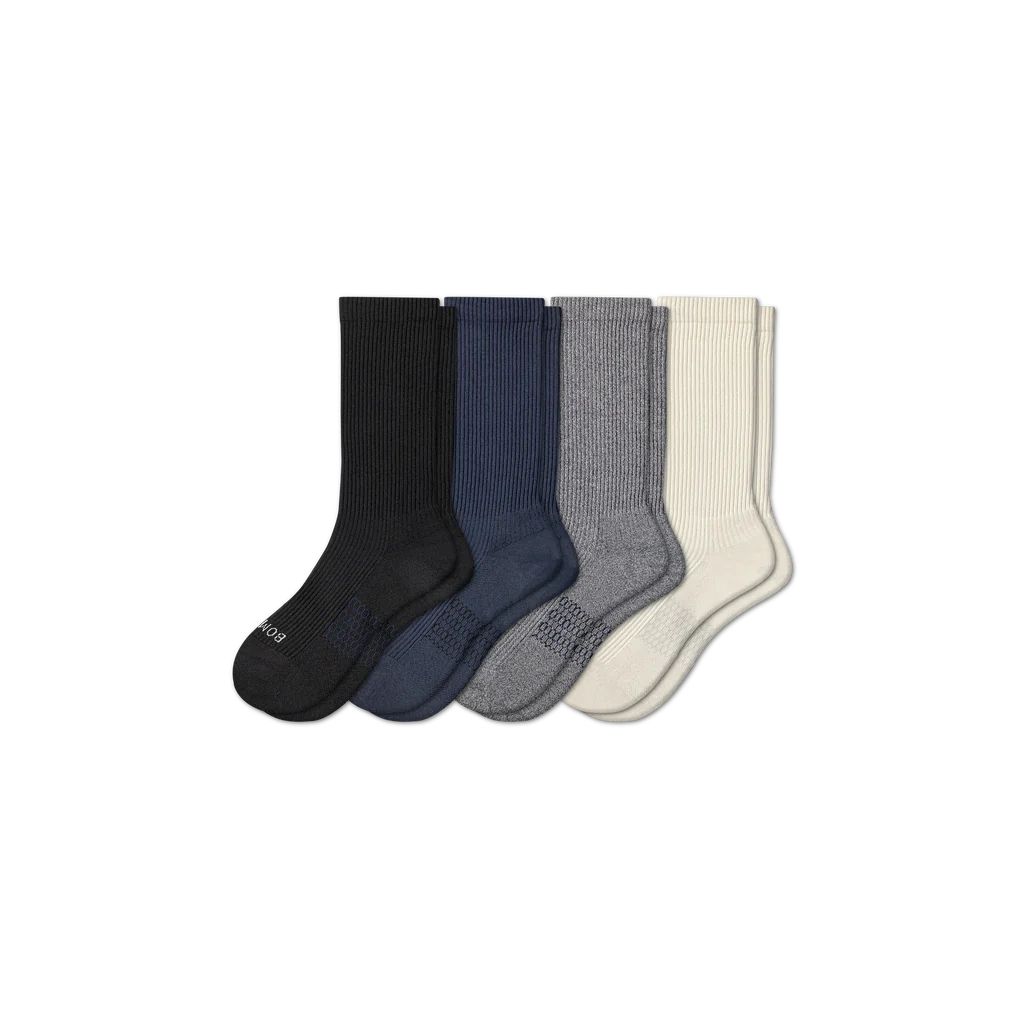 Men's Hybrid Ribbed Calf Sock 4-Pack | Bombas Socks