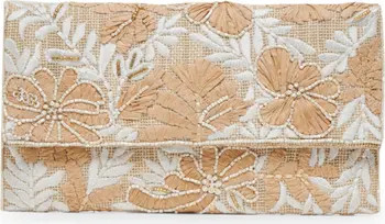 Amalfi Convertible Raffia Clutch | Nordstrom