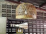 Bamboo pendant light, Kitchen pendant lighting, kitchen island light, bamboo lamp, wicker lamp, bask | Amazon (US)