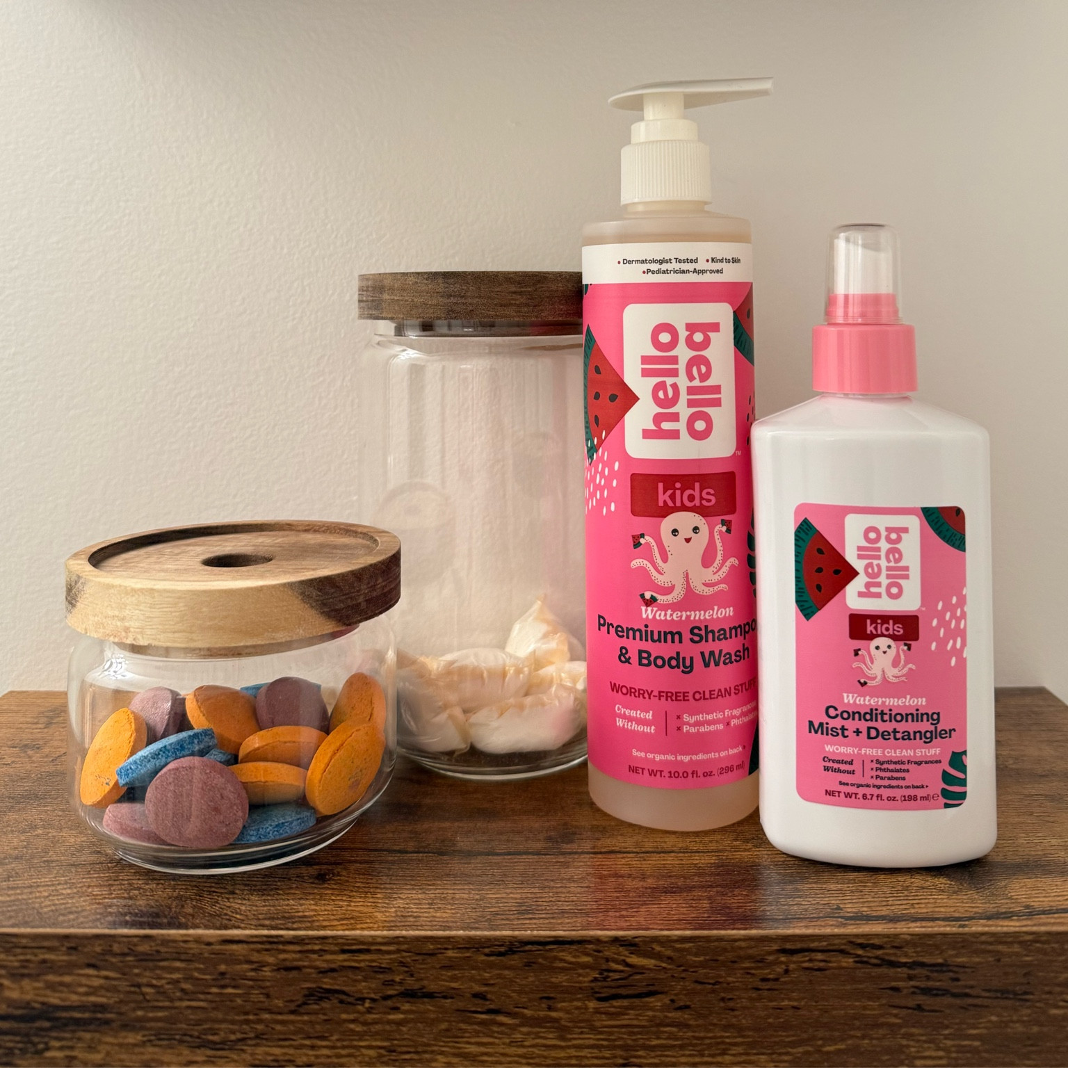 Anthony’s bath time lineup, I’m a sucker for a clean baby that smells like watermelon 😍🍉 MOM HACK: break the color tabs in half and they last a LOT longer

#LTKFamily #LTKBaby #LTKKids