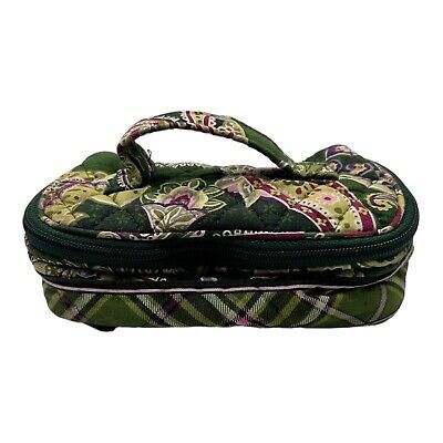 Vera Bradley Mod Floral Paisley Green Soft Jewelry Case | eBay US