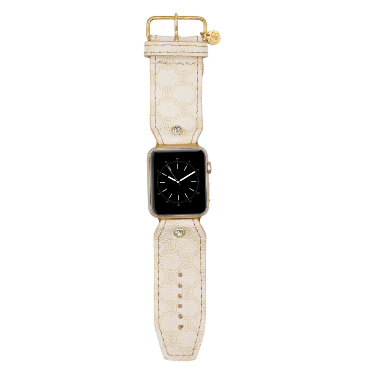 Limited Edition - Upcycled White Celine Sivella Watchband | Sparkl