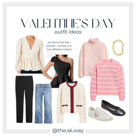 Valentine’s Day outfit ideas! These pieces can be mixed & matched depending on how formal or casual you want to be! 🩷 

#LTKGiftGuide #LTKSeasonal #LTKstyletip