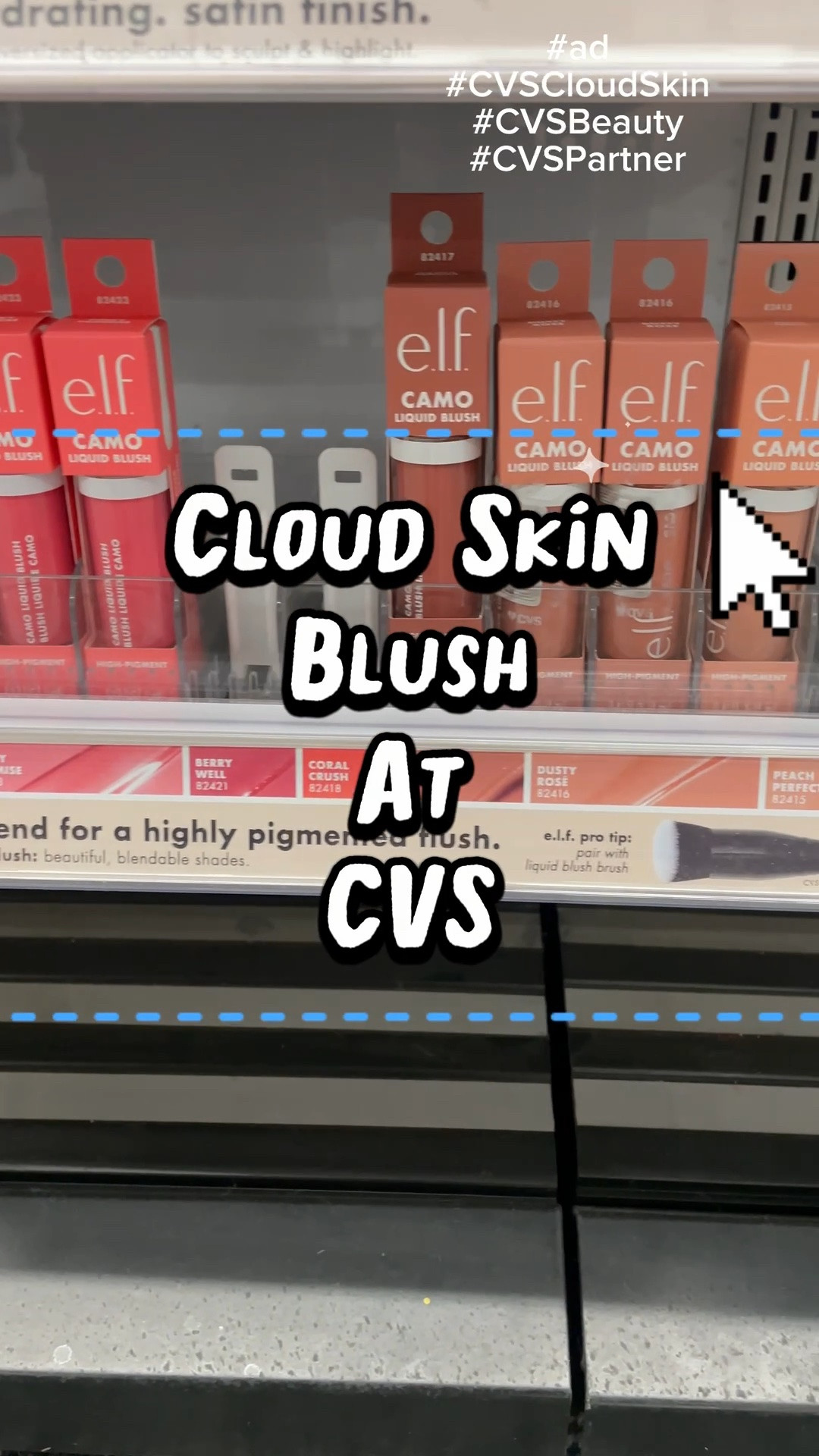 #ad #CVSCloudSkin #CVSBeauty #CVSPartner The $7 CVS blush everyone's using for cloud skin is available @cvspharmacy 🙌😍 It can be used multiple ways for cheek tint, lip, eyeshadow, or for all 3!!🤩 I love all the pretty shades that it comes in and it blends in beautifully!!😍 This gives a glowy look that also looks natural!!🥰 You only need to use a little to get the perfect amount of color of flush for your skin!!😊 You can order online using the CVS link below, or comment SHOP for CVS link sent to you, or click on the CVS link in my stories for a quick pick up or make a stop to grab it in store!!😄



Cloud skin trend, affordable beauty, elf blush