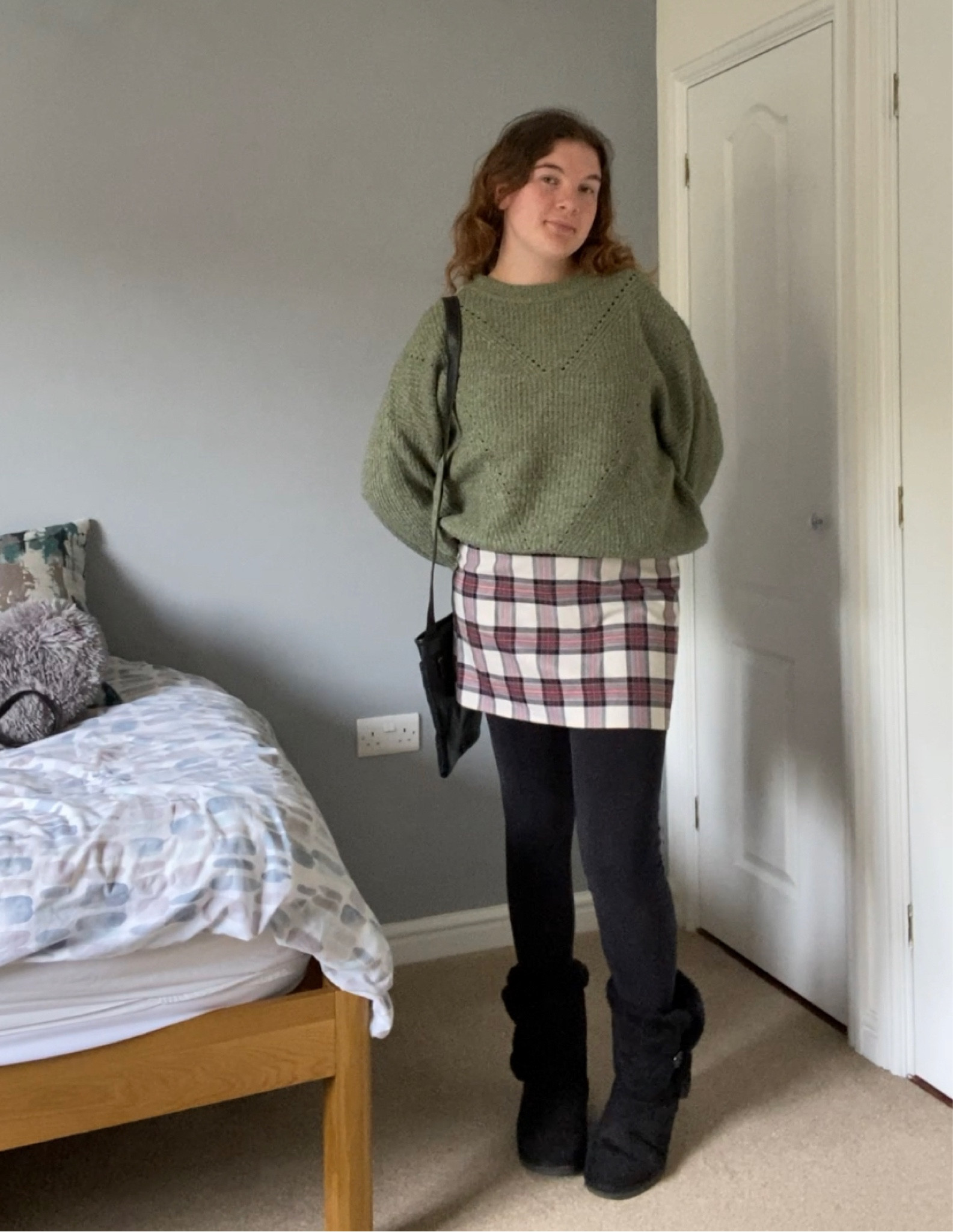 AUTUMN/FALL OUTFIT INSPIRATION 🍂💌🍁
jumper - old primark (linked similar)
skirt - thrifted new look (linked similar)
black leggings - primark (linked similar)
boots - thrifted no tag (linked similar)
bag - thrifted no tag (linked similar)

#LTKeurope #LTKmidsize #LTKSeasonal