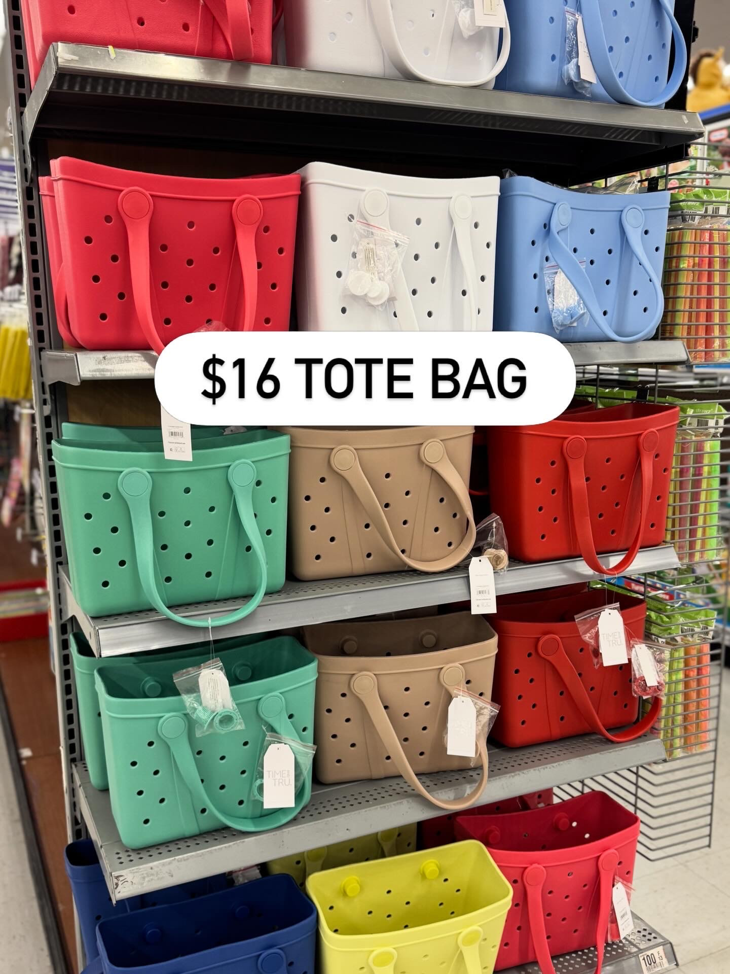 Bogg bag look for less! Walmart $16 tote bag

#LTKmomlife #LTKootd