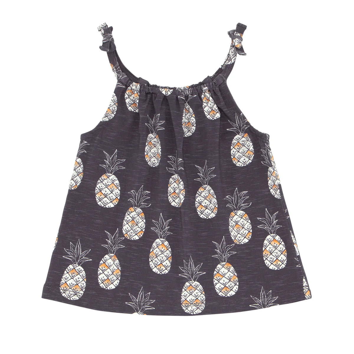 Sweet Paradise Flowy Bow Strap Tank | Little Sleepies